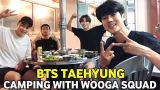 BTS Taehyung Camping With Wooga Squad Before His Military Service BTS V and Wooga Squad 2023 [upl. by Ynatterb]