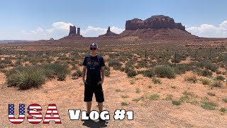 Monument Valley amp Horseshoe Bend I USA Amerika Vlog 1 [upl. by Aicilat]