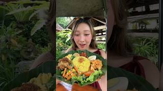 Trying local Balinese food in Ubud  Pelau Kelapa Ubud bali [upl. by Addia]