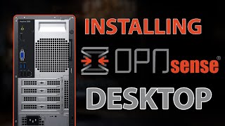 How To Install OPNSense on Desktop PC To Make Router  Firewall [upl. by Adiela932]