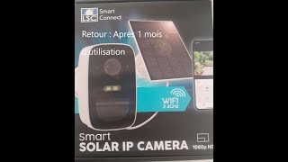 Caméra Solaire Action  Retour après un mois dutilisation [upl. by Aimac]