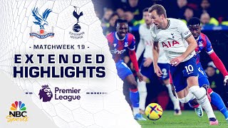 Crystal Palace v Tottenham Hotspur  PREMIER LEAGUE HIGHLIGHTS  142023  NBC Sports [upl. by Magdalene197]