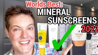 BEST MINERAL SUNSCREENS 2022  Sunscreens You Can Trust [upl. by Lemrej468]