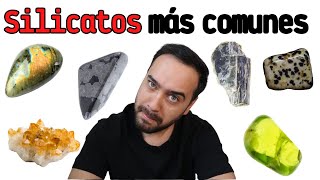 ¿Cuales son los Tipos de SILICATOS MÁS COMUNES  Ejemplos de silicatos minerales [upl. by Afrikah]