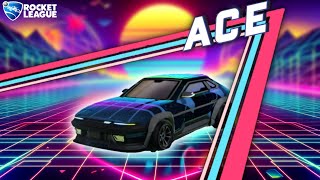 The ACE has one of the best hitboxes in Rocket League Full Review Season 13 Rocket Pass Car [upl. by Zere]