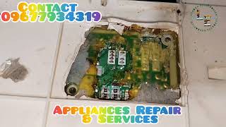 H52 Error Panasonic Washing machine Inverter Repair Board [upl. by Cahn]