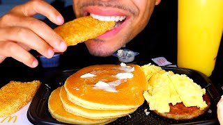 ASMR MCDONALDS BREAKFAST MUKBANG COMMERCIAL AROUND THE WORLD EATING SOUNDS NO TALKING JERRY [upl. by Cooley]