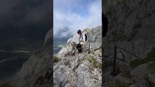 Genialer Klettersteig in Deutschland Mittenwalder Höhenweg 🤩🙌 [upl. by Lucy]