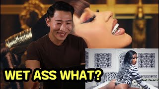 quotWAPquot REACTION BY KOREAN MAN  Cardi B Official Music Video [upl. by Iarised235]