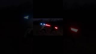 lightsaber Duel staff vs sword shorts [upl. by Lahsiv]