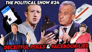 The Political Show Deceitful Polls Facebook Lies and Drug Testing Our Wastewater [upl. by Hpseoj541]