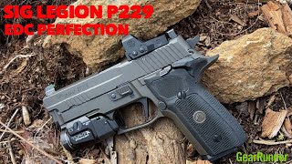 Is The Sig Legion P229 The Best Metal EDC Pistol… Let’s Find Out [upl. by Mosera524]