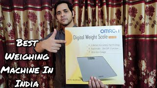 Omron Digital Weight Scale HN286 Unboxing And Review  Best Weighing Machine In India [upl. by Adnahsed17]