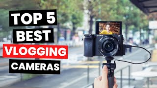 Top 5 Best Vlogging Cameras 2024 [upl. by Ahcorb606]