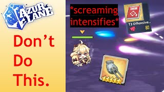 Azur Lane 10 BeginnerGeneral Things YOU SHOULD NOT DO [upl. by Shannen]