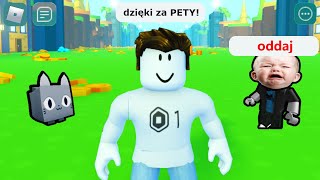 UKRADŁEM DZIECKU PETY w PET SIMULATOR X [upl. by Heller911]