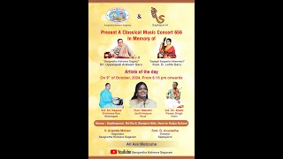 Sangeetha Ksheera Saragam amp Saptaparni l A Musical Music Concert 656 ll LIVE [upl. by Glanti]