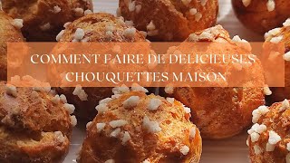 Comment faire de délicieuse chouquettes maison [upl. by Clava261]