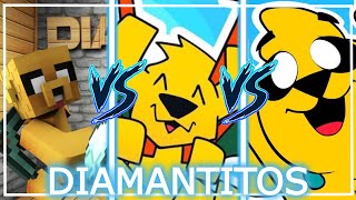 DIAMANTITO 1 VS DIAMANTITO 2 VS DIAMANTITO 3💎  CANTA CON MIKECRACK  ♪MAZER MUSIC♪ [upl. by Chloras]