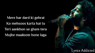 Saanson Ko jeene Ka Ishara Mil Gaya Full Song with Lyrics Arijit Singh Zid [upl. by Kessia]