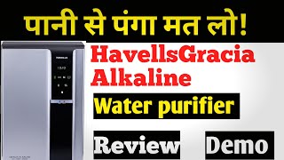 Best Water purifier In India 2024  havells gracia alkaline water purifier review demo [upl. by Bodwell378]