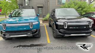 Refreshed Rivian R1S Shows Its Face In Michigan [upl. by Johnna73]