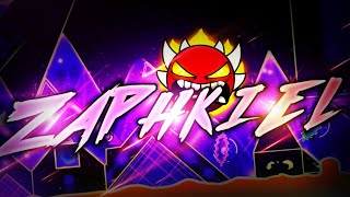 quotZAPHKIELquot 100 Extreme Demon by Darwin and Noctafly  Geometry Dash 211 144HZ [upl. by Nnylyma]