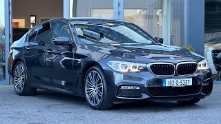 BMW 520i MSport Petrol 2018 Grey [upl. by Enayr]