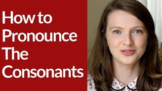 How to Pronounce CONSONANT SOUNDS in BRITISH ENGLISH [upl. by Durman]