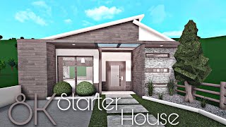 BLOXBURG 8K STARTER HOUSE  NOGAMEPASS [upl. by Damle954]