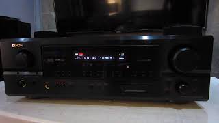 PROBANDO AMPLIFICADOR denon avr 1905 [upl. by Naitsirhk]