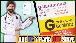 GALANTAMINA💊 ¿Qué Es y Cómo Ayuda en el Alzheimer  MÁS💊 [upl. by Winnick543]