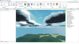 Altostratus Clouds  Roblox studio [upl. by Aelsel]