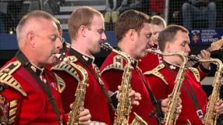 Edinburgh Tattoo Pre Show Guards Big Band [upl. by Eelessej]