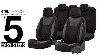 How To Install Otom Universal Size Car Seat Covers [upl. by Andie]