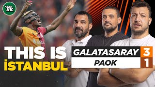 Galatasaray 3  1 Paok Maç Sonu Yorum  Batuhan Karadeniz  Hakan Gündoğar  Engin Baytar [upl. by Ricketts]