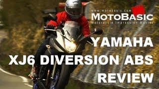 XJ6 ディバージョン ABS バイク試乗インプレ・レビュー YAMAHA XJ6 DIVERSION ABS 2013 REVIEW [upl. by Trilly]