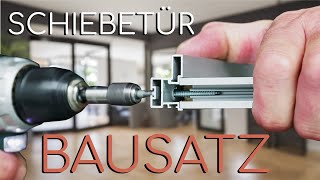 SchrittfürSchritt Anleitung Schiebetürbausatz BS Komfort Rahmentyp B Montage [upl. by Ahsirkal290]