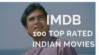 iMDB 100 Top Rated Indian Movies  Best Indian Movies of all Time [upl. by Nepean]