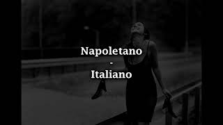 Pino Daniele  Quanno chiove Lyrics NapoletanoItaliano [upl. by Mori]