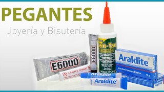 Pegamentos para bisutería y joyería e6000  Araldite  GemTac [upl. by Auqinahc]