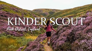 Kinder Scout Circular Walk from Hayfield  Peak District UK [upl. by Inahs]