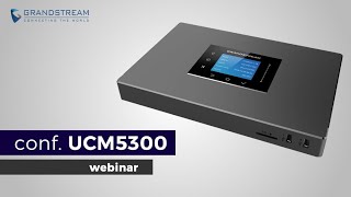 Webinar configuración UCM6300 Grandstream [upl. by Atiugram]