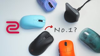 ベーシックエルゴ  ZOWIE EC3CW ワイヤレスゲーミングマウスを2週間使用した正直な感想。 [upl. by Sset]