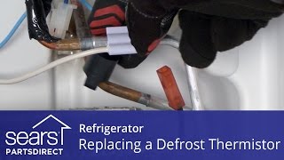 How to Replace a Refrigerator Defrost Thermistor [upl. by Nawk]