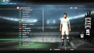 pes 2011 rostros caras de Alianza Lima Juan Aurich Universitario Peru [upl. by Medora198]