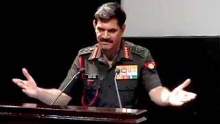 Dont clap you are in uniform Army chief to officers [upl. by Ahsikyt357]