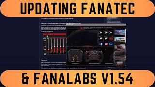 How to install Fanatec Driver Version 402 and Fanalabs Version 1544 [upl. by Llorrac679]