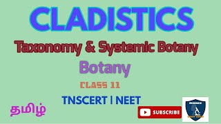 Cladistics in Tamil  Taxonomy amp Systematic Botany I Botany I Class 11  TNSCERT  NEET [upl. by Ylrebnik128]