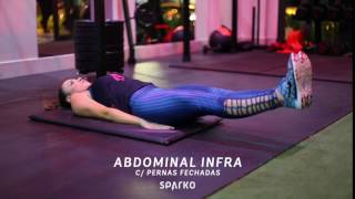 42 Abdominal Infra Isométrico Pernas Fechadas [upl. by Nnaira]